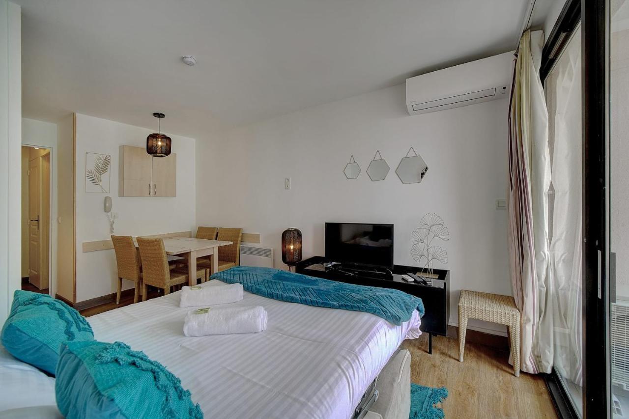 Immogroom - 2 Rooms - Renovated - Pool - Air Conditioning - Parking - Wifi Cannes Extérieur photo